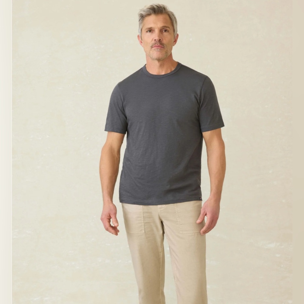 Sunwashed Tee Washed Black - M
